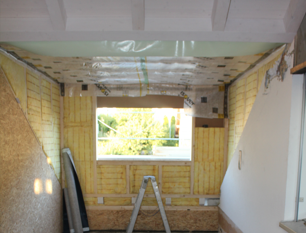 Aufstockung auf Garage inkl Lukarne